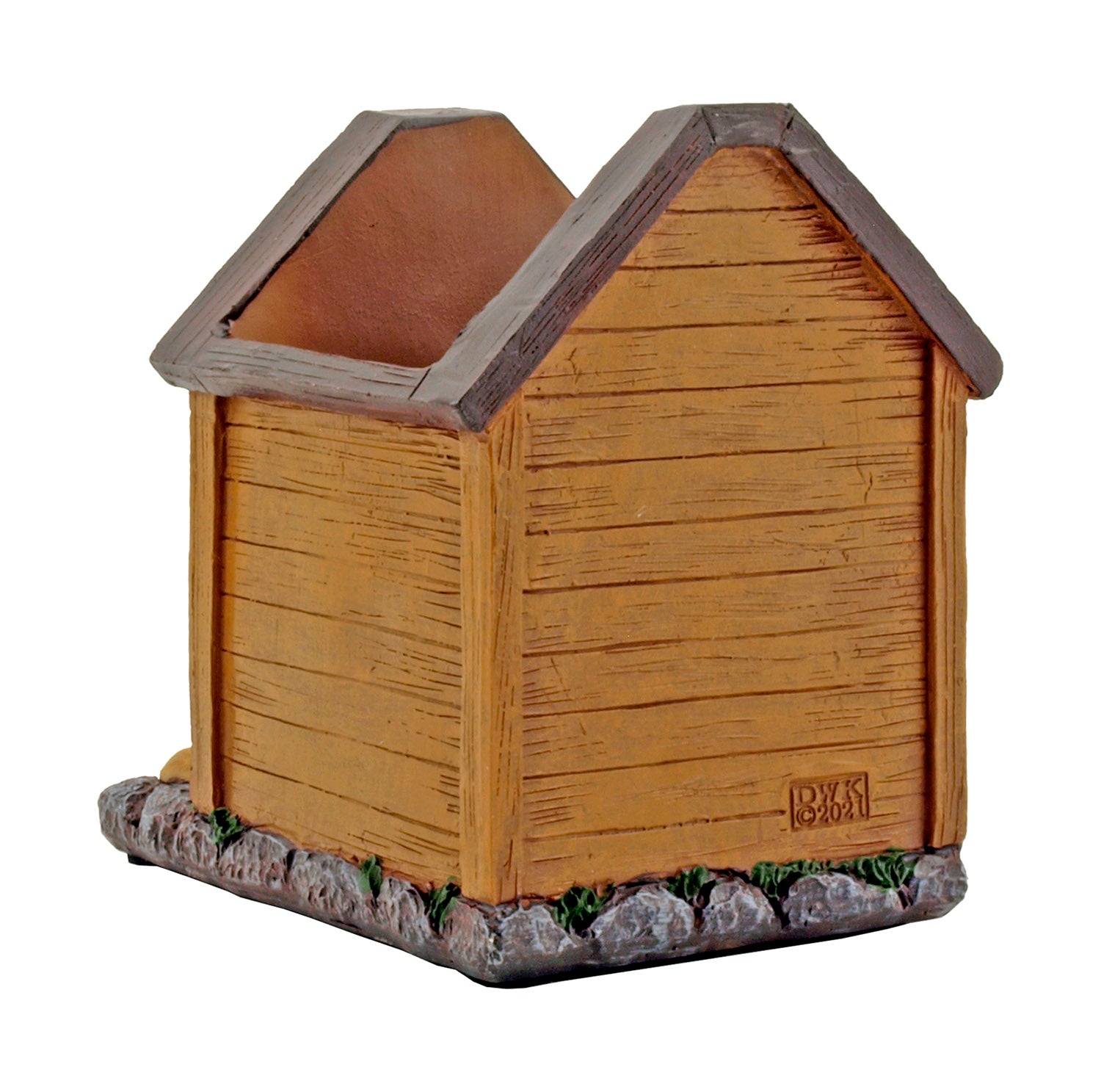 Sarge is in Charge Man's Best Friend German Shepard Desktop Dog Pen and Pencil Chewer Holder