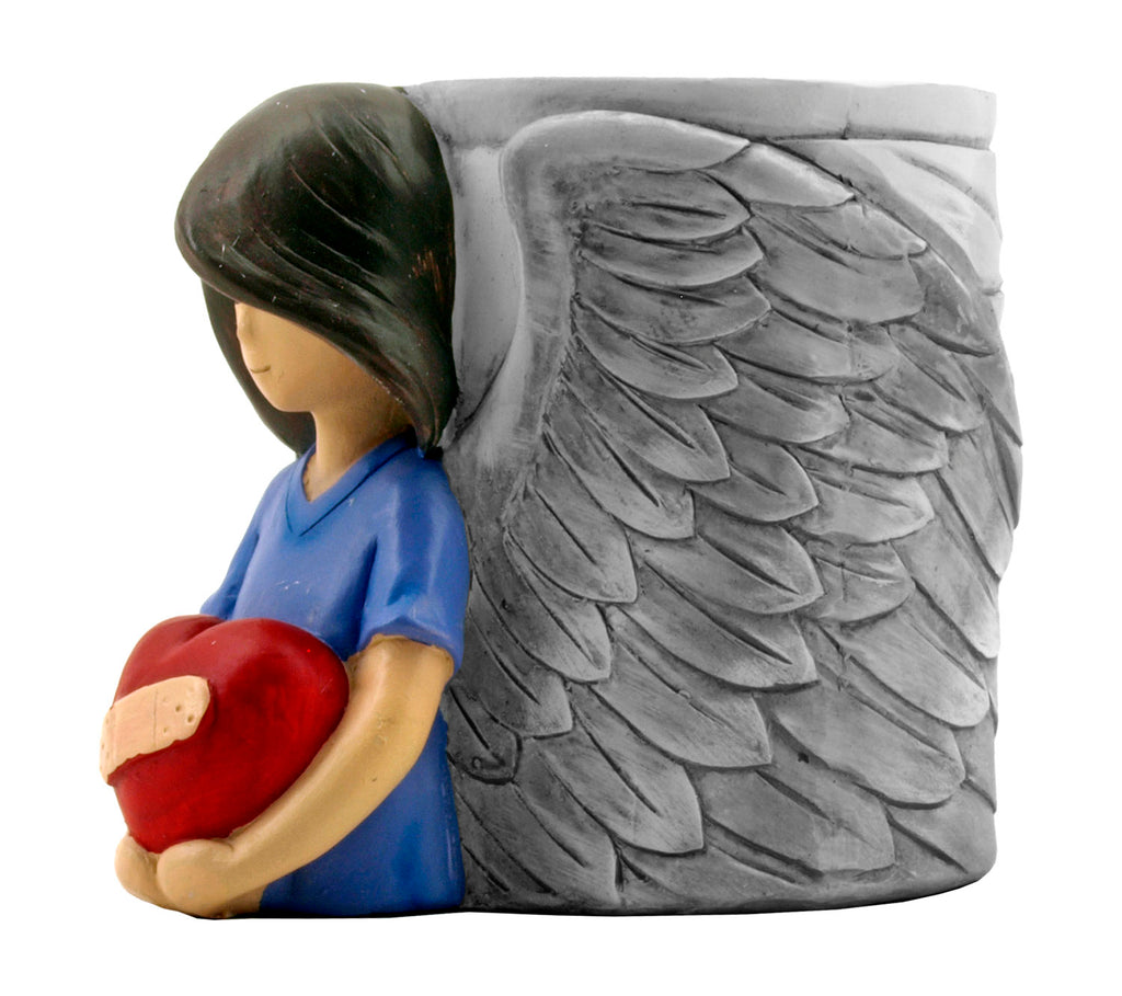 Christian Nurse Angel Doctor for a Broken Heart Loving Desktop Pen and Pencil Holder
