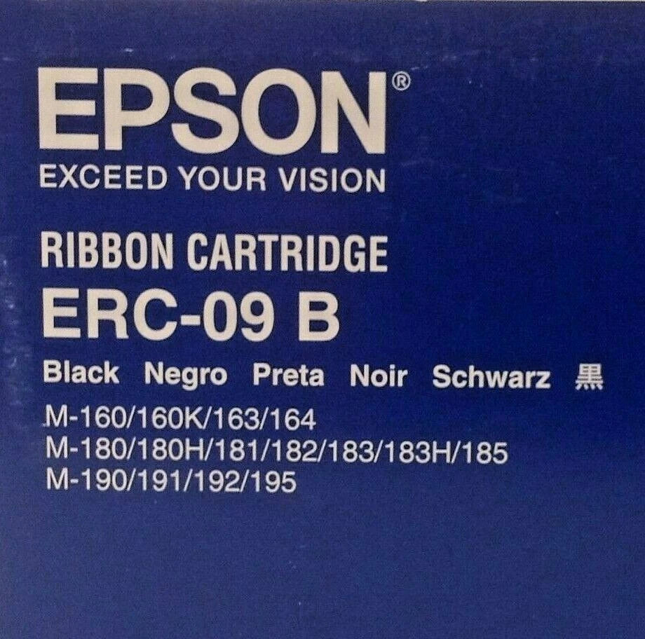 Epson ERC 09B - Black Printer Fabric ribbon